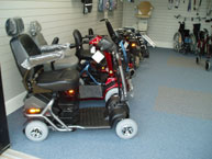 scooters showroom